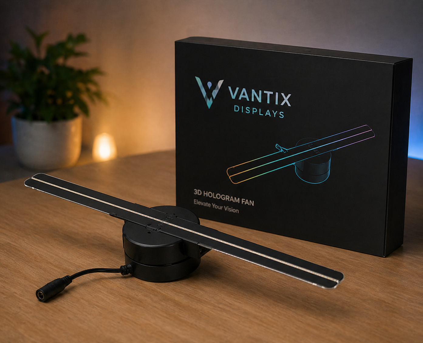 Vantix 3D Hologram Fan