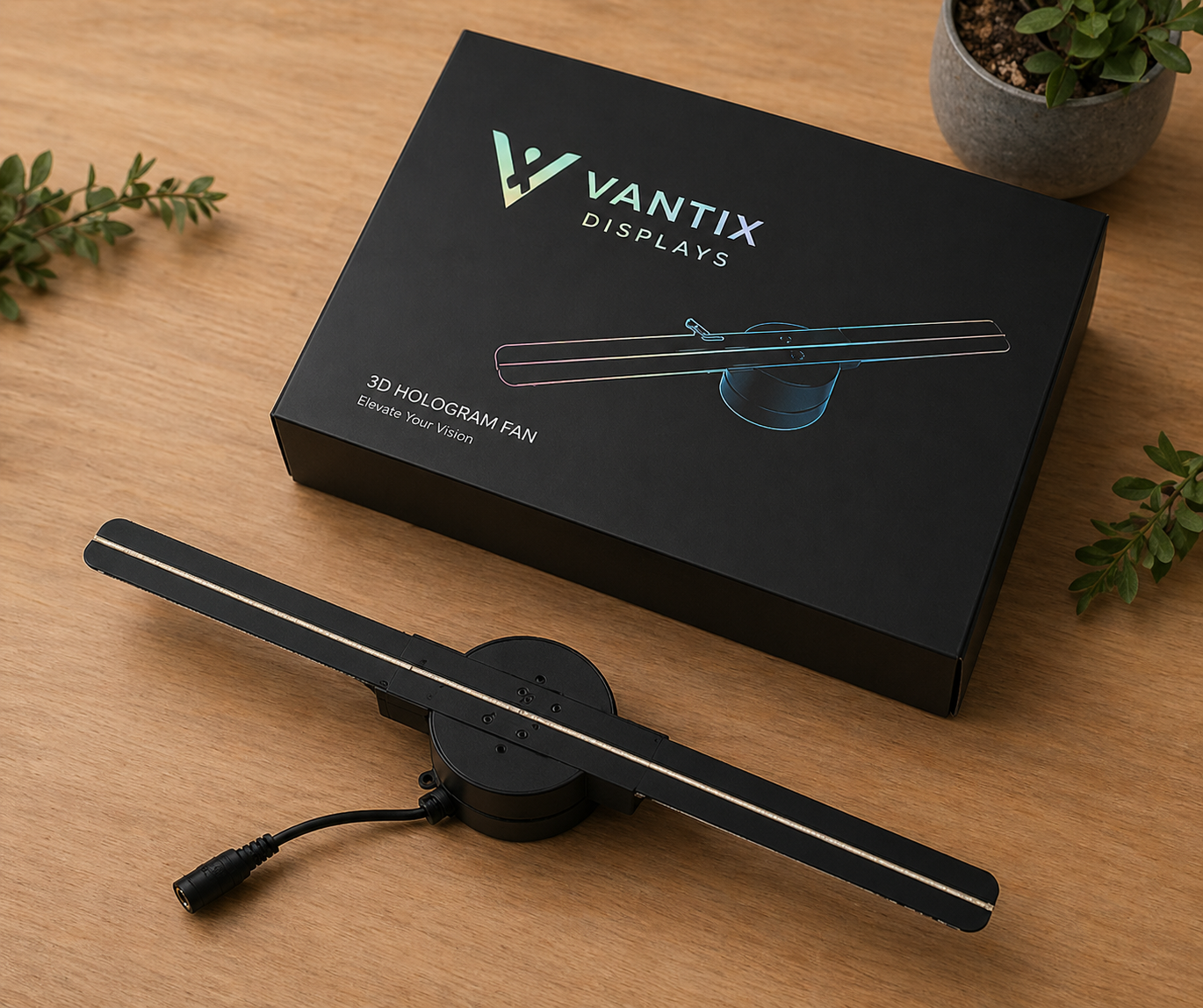 Vantix 3D Hologram Fan